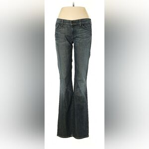 7 For All Mankind dark wash boot cut jeans